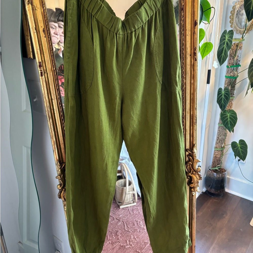 Not Perfect Linen pants size large